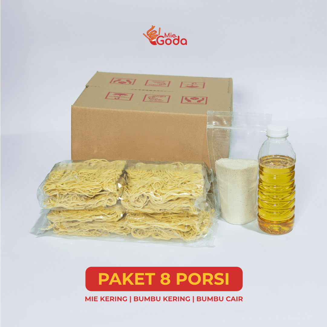 8 Porsi Paket Bahan Baku